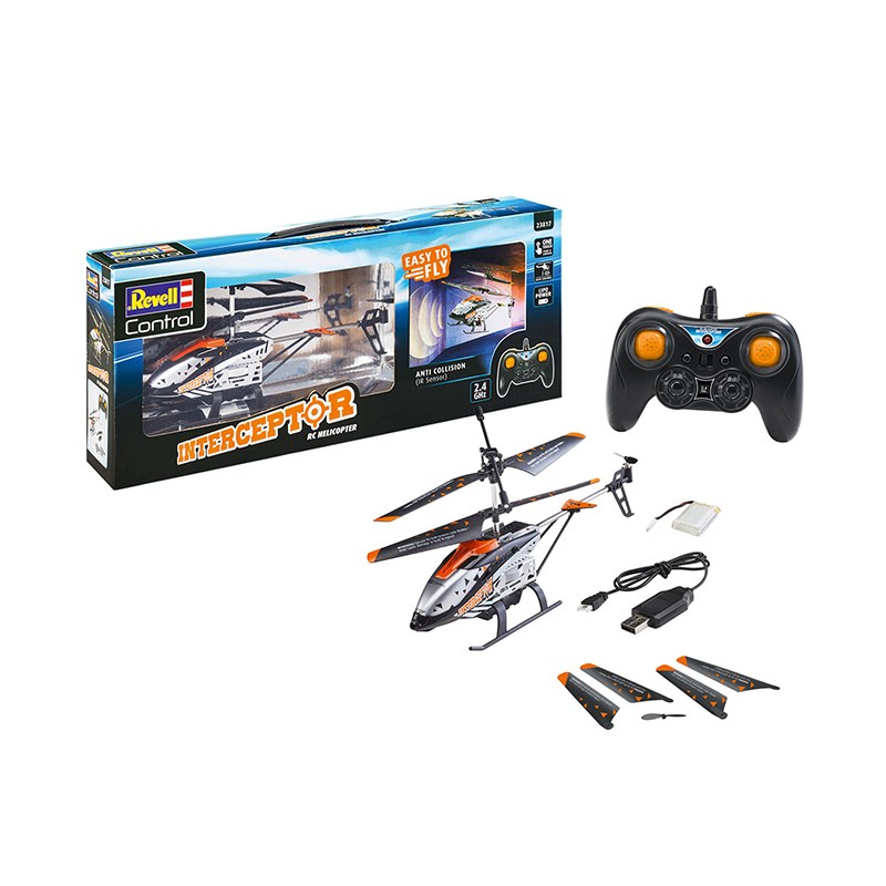 Helicóptero RC Interceptor Anti Collision 2.4Ghz - Imagen 4