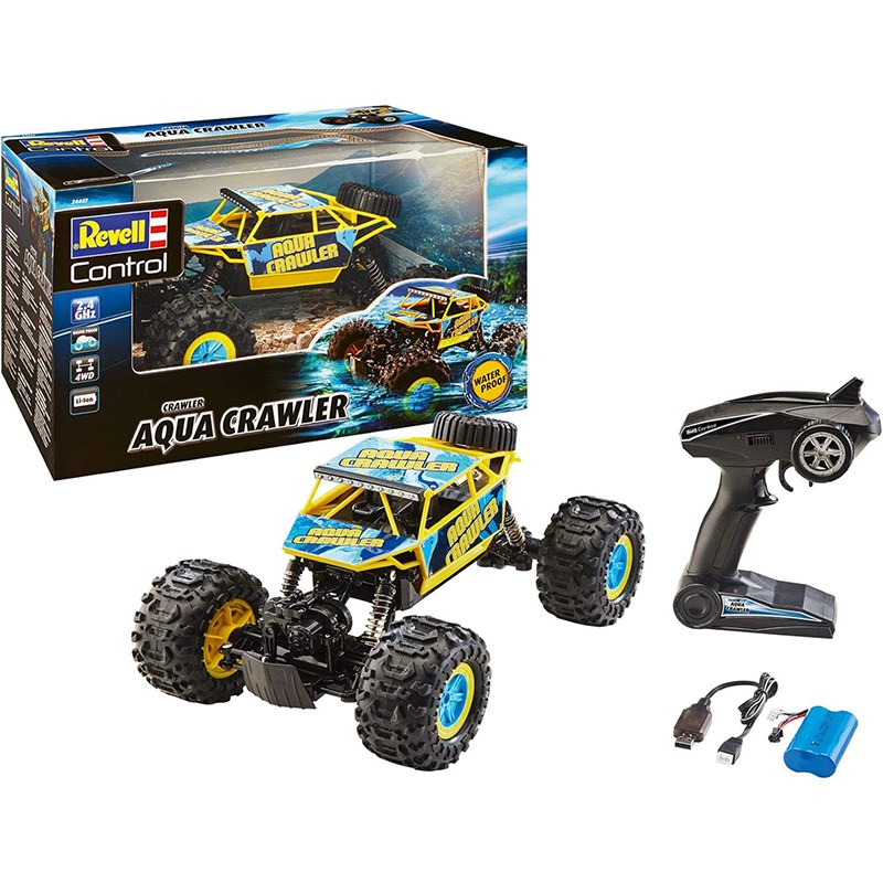 Carro RC Aqua Crawler 4WD 2.4Ghz - Imagem 1