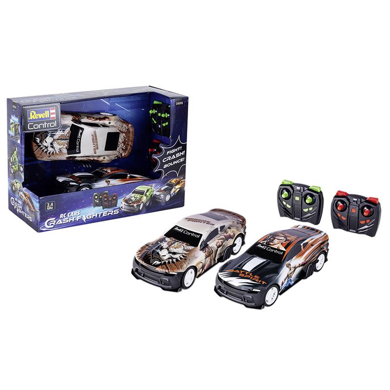 Pack 2 Cotxes RC Crash Fighters 2.4Ghz