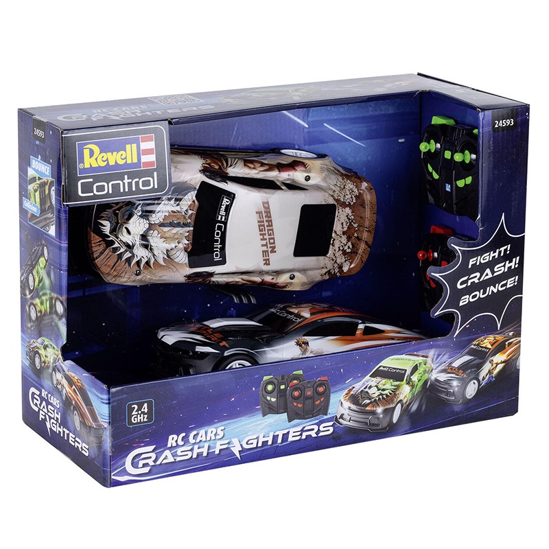 Pack 2 Coches RC Crash Fighters 2.4Ghz - Imagen 4