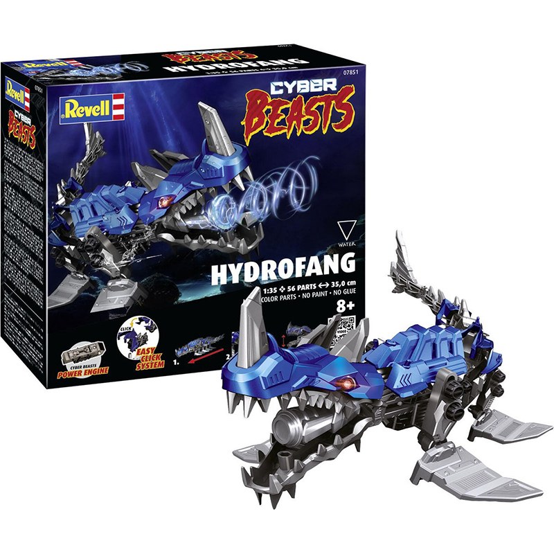 Revell Maqueta Hydrofang Cyberbeasts Kit de Montaje