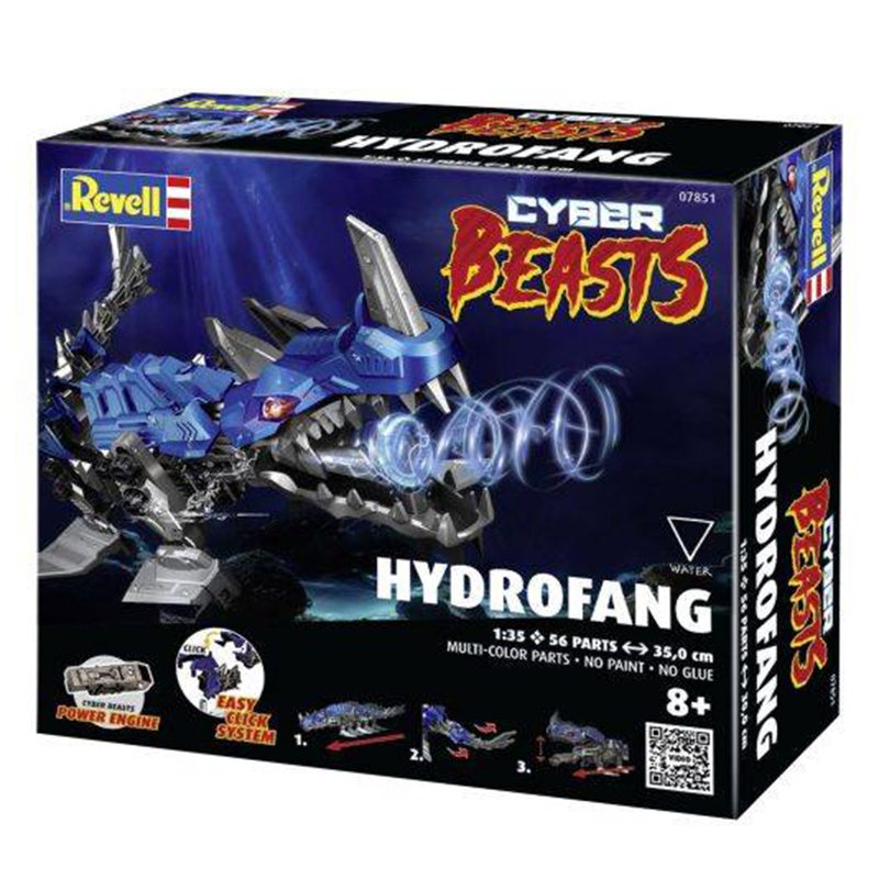 Revell Maqueta Hydrofang Cyberbeasts Kit de Montaje - Imagen 2