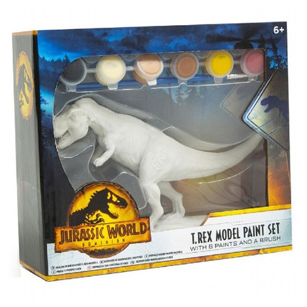 Jurassic World Conjunto de pintura T-Rex - Imagem 1