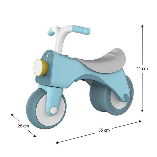 Bicicleta sin Pedales Robincool Azul con Sonido y Luz - Imagen 3