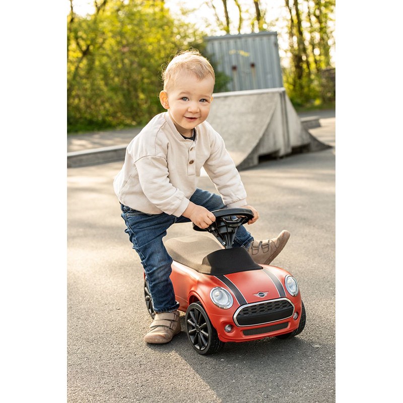 Correpasillos Coche Mini Cooper Rojo - Imagen 5