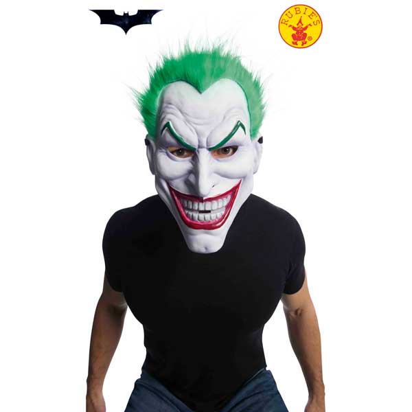 Máscara Joker PVC con Pelo - Imagen 1