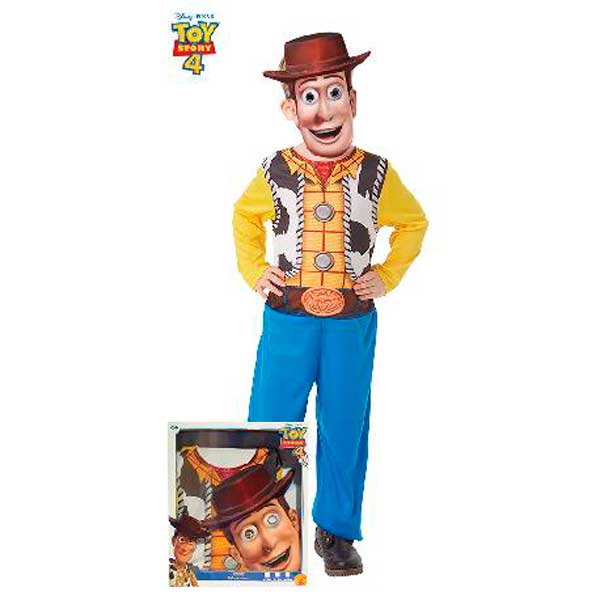 Toy Story Disfarce Woody e Máscara 3-4 anos - Imagem 1