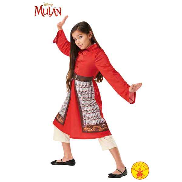 Disney Disfarce Infantil Mulan Live Action Classic 7-8 anos - Imagem 1