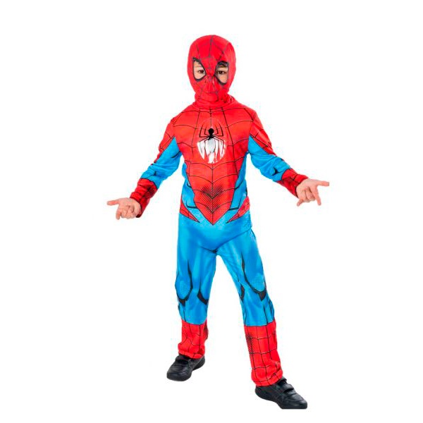 Spiderman Disfraz Green 3-4 Años