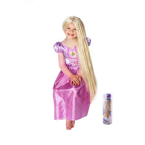 Peruca infantil Princesa Rapunzel Disney - Imagem 1