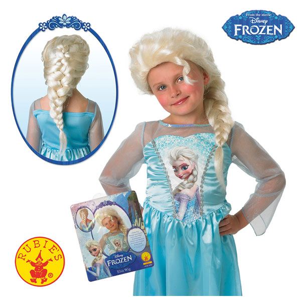 Peluca Princesa Elsa Frozen - Imagen 1