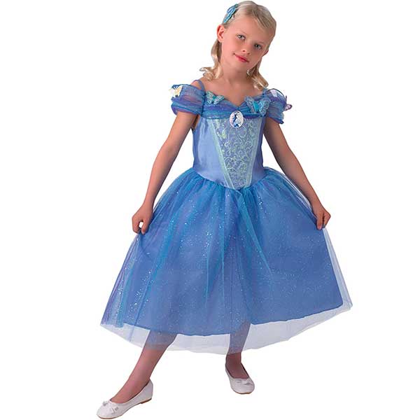 Disney Disfarce Infantil Cinderela Live 8-10 anos - Imagem 1
