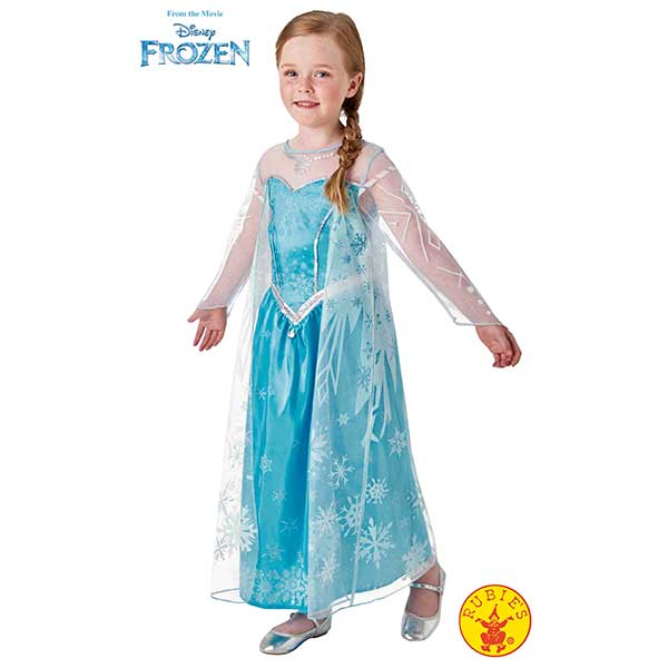 Disfraz Elsa Deluxe Frozen 7-8 años - Imagen 1