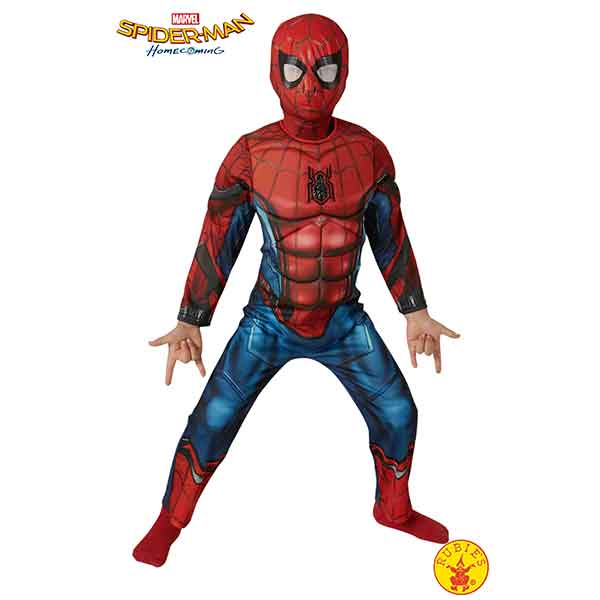 Disfraz Spiderman Deluxe 7-8 Años - Imagen 1