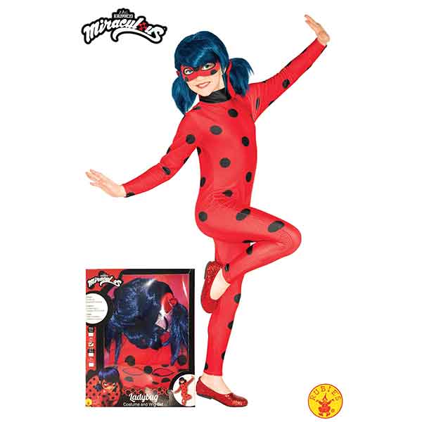 Disfraz Ladybug Box Set 5-6 Años