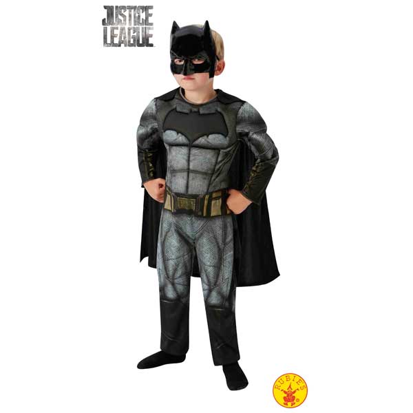Batman Disfraz Infantil JL Movie Deluxe 5-6 años - Imagen 1