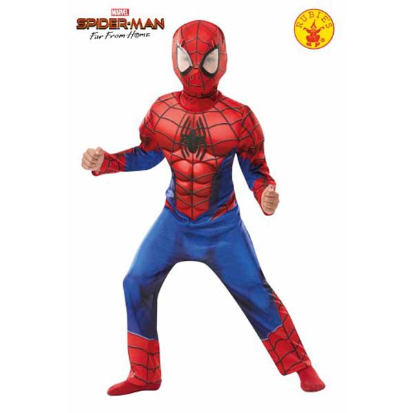 Spiderman Disfraz Infantil Deluxe 3-4 años - Imagen 1