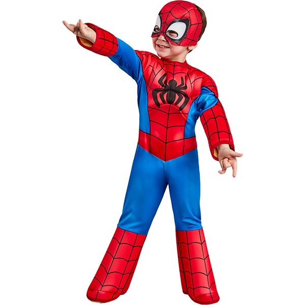 Spiderman Disfraz Preeschool 2-3 años - Imagen 1