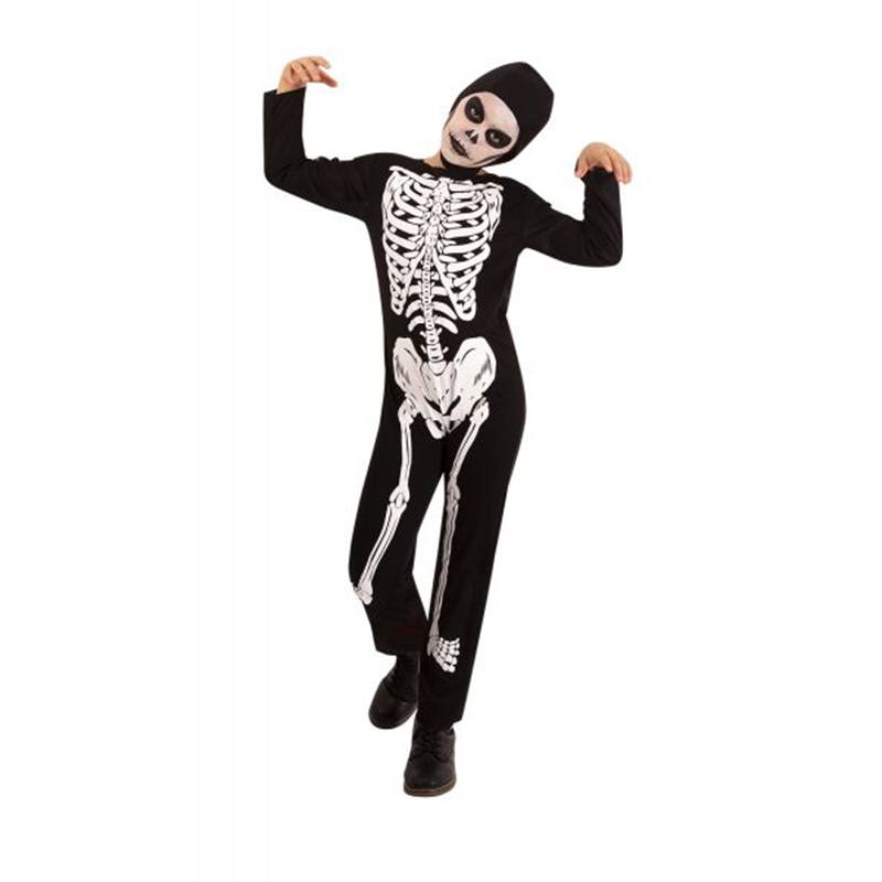 Fato Skelito Infantil 11-13 anos