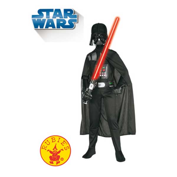 Disfraz Darth Vader Star Wars 8-10 años - Imagen 1