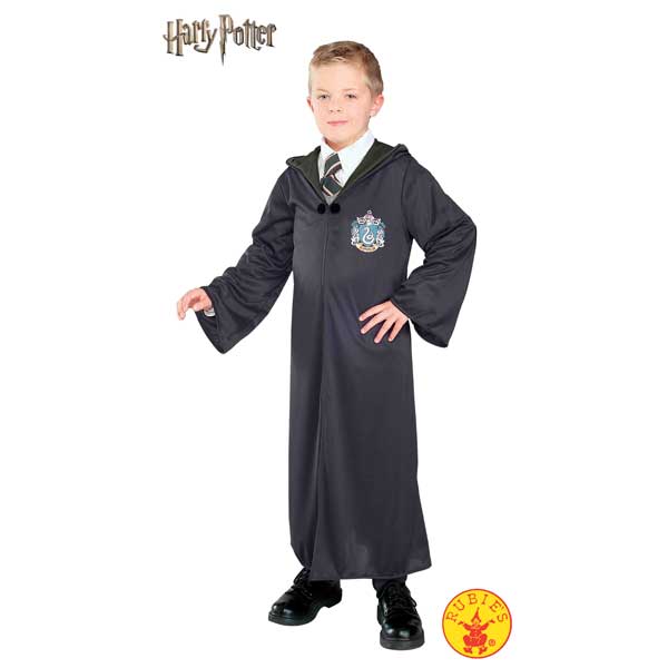 Harry Potter Disfarce Infantil Slytherin 5-7 anos - Imagem 1
