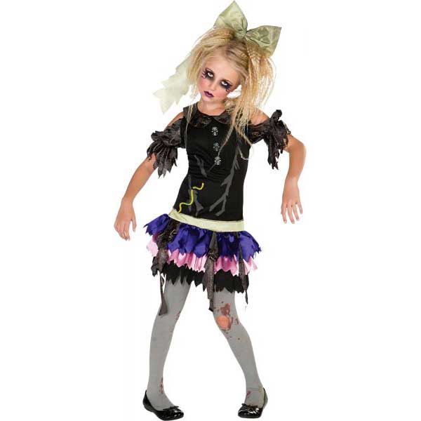 Disfraz Zombie Doll 5-7 Años - Imagen 1