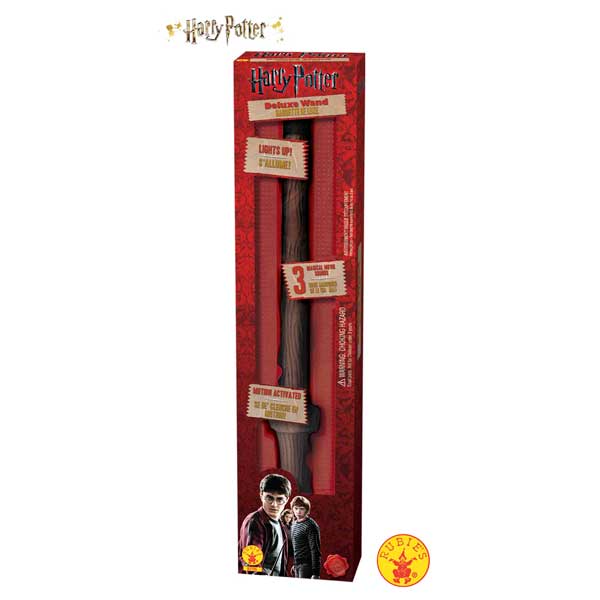 Vareta Harry Potter Deluxe amb Llum i Sons - Imatge 1