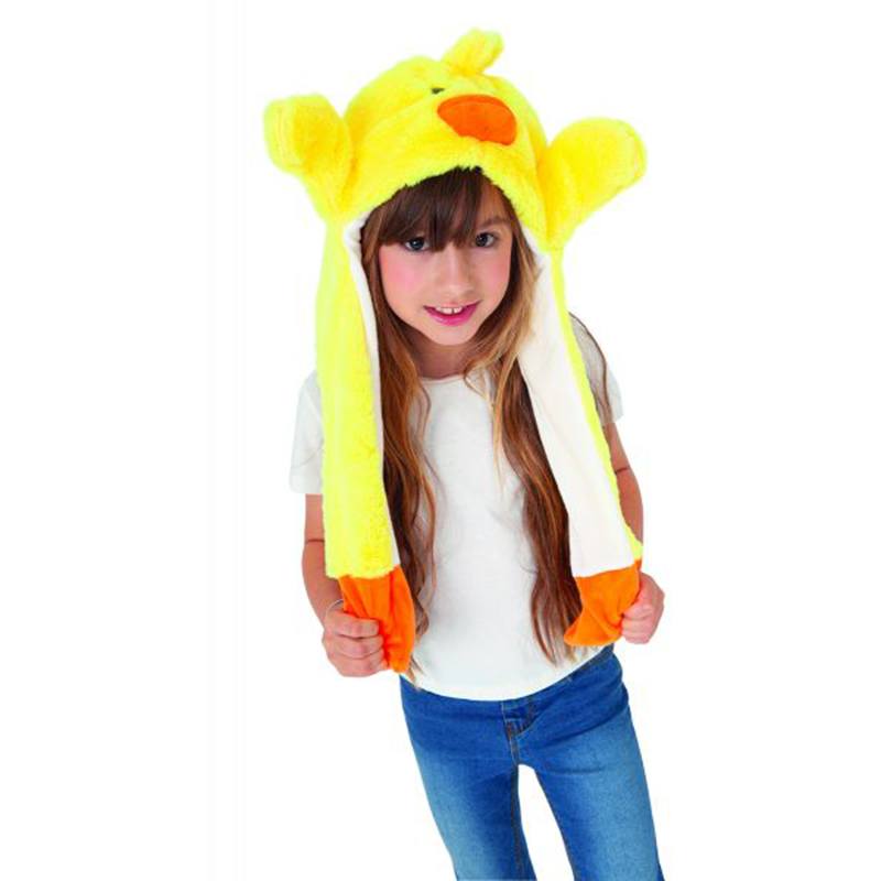 Gorro Pato con Orejas Mágicas