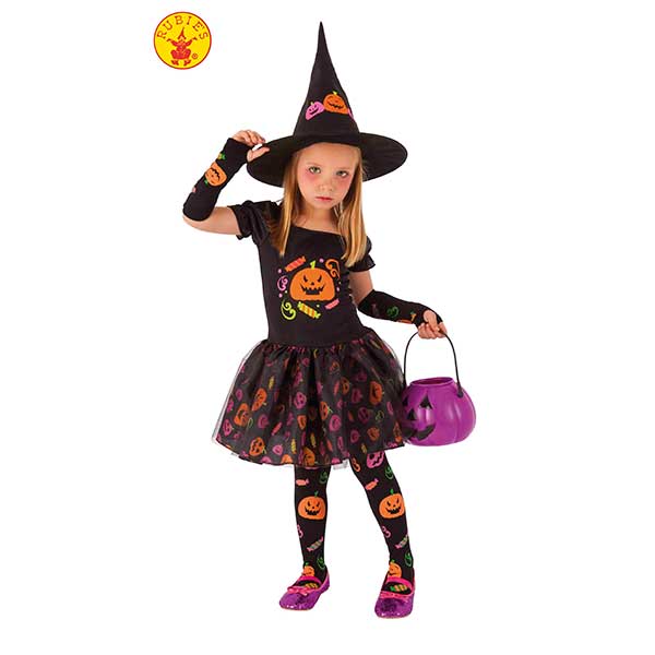 Disfraz Bruja Candy Halloween 5-7 Años - Imagen 1