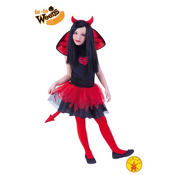 Disfraz Diablesa Tutuween 8-10 años Halloween - Imagen 1