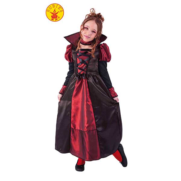 Disfraz Miss Drakula Halloween 8-10 Años - Imagen 1