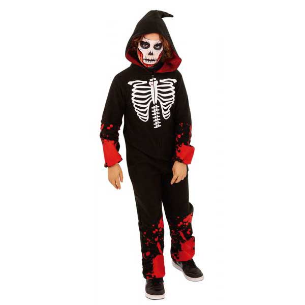 Traje Kigurumi Bloody Skeleton de 5 a 7 Anos - Imagem 1