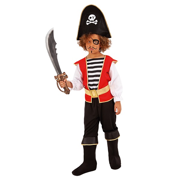 Disfraz Pirata Travieso 5-7 Años - Imagen 1