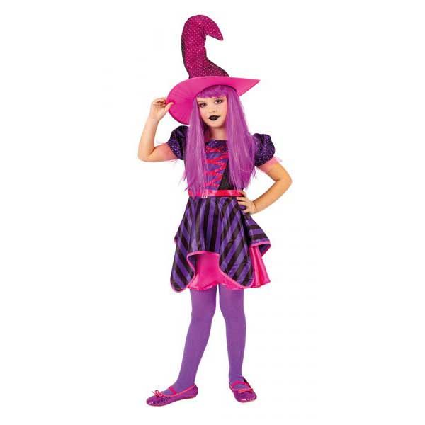 Disfraz Bruja Cuqui Rosa 3-4 A?os