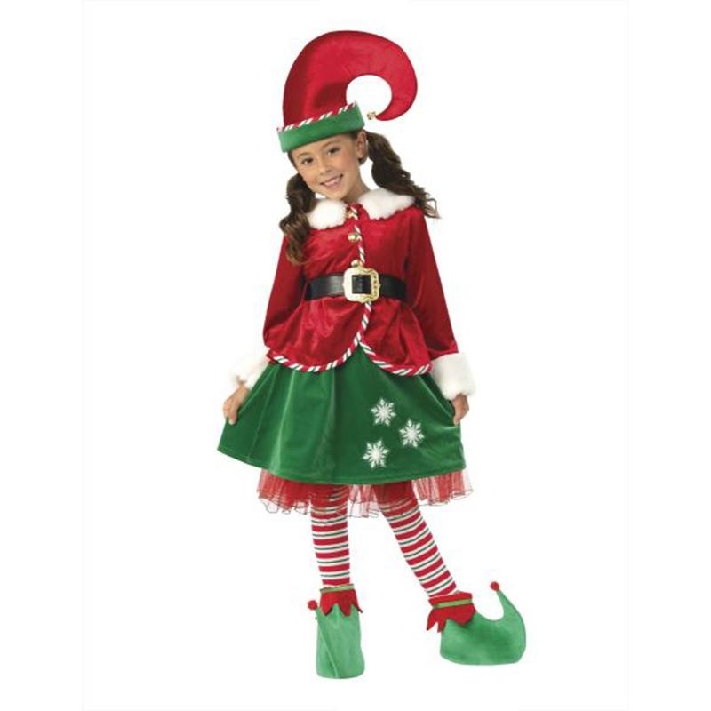 Fato Duende Girl Deluxe 3-4 Anos