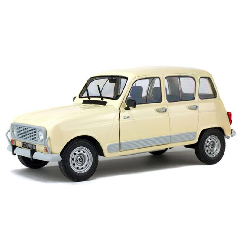 Solido - Coche a escala Renault 4L GTL '78, beige 1:18