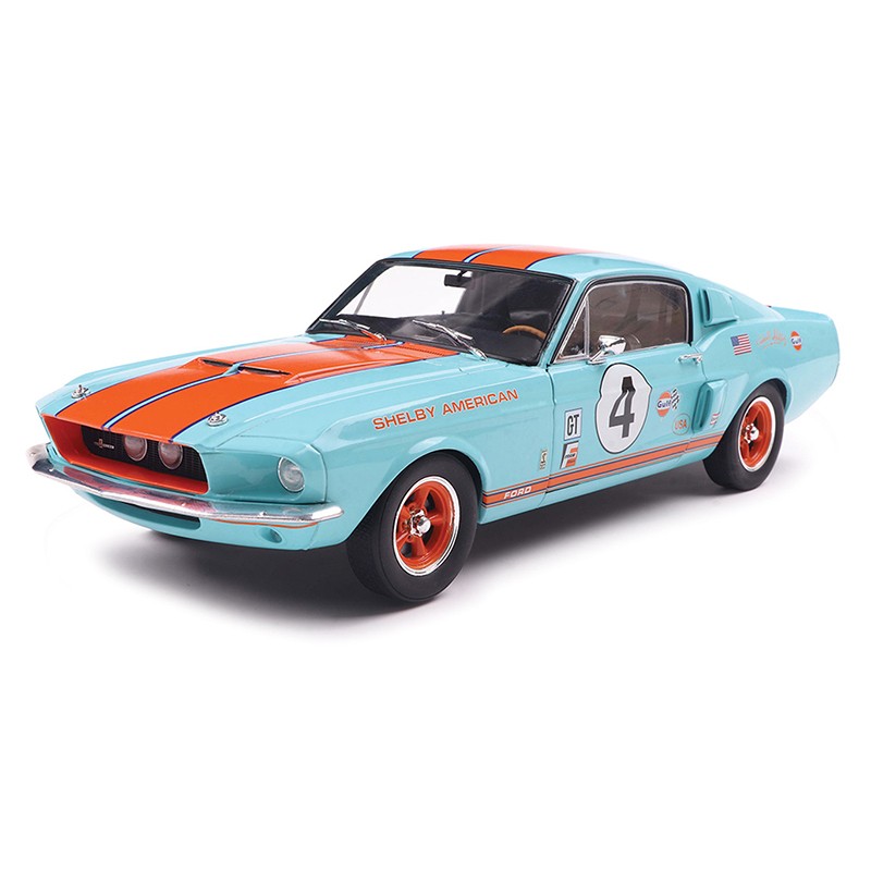 Carro à escala Shelby GT500 Racing Tribute 1967 1:18