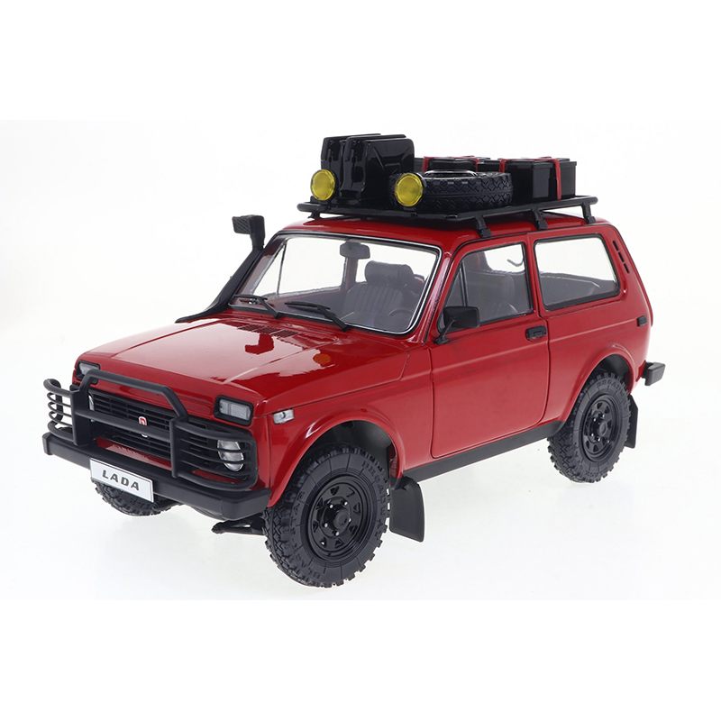 Solido - Coche a escala Lada Niva 1980 Red 1:18