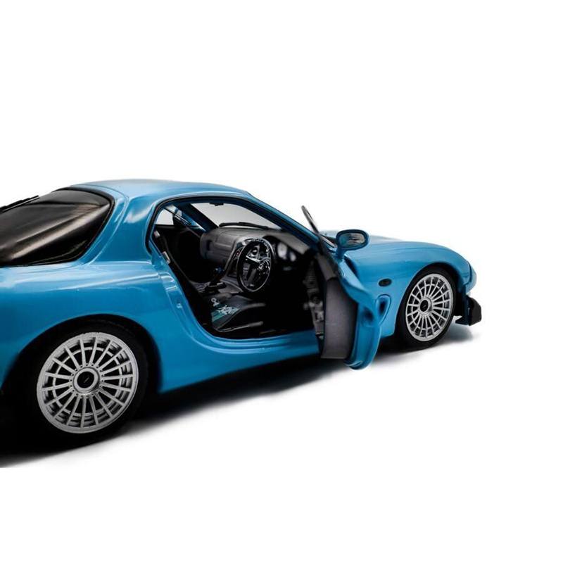 Solido - Coche a escala 1999 Mazda RX7 Type RS (FD3S) Azul 1:18 - Imagen 6