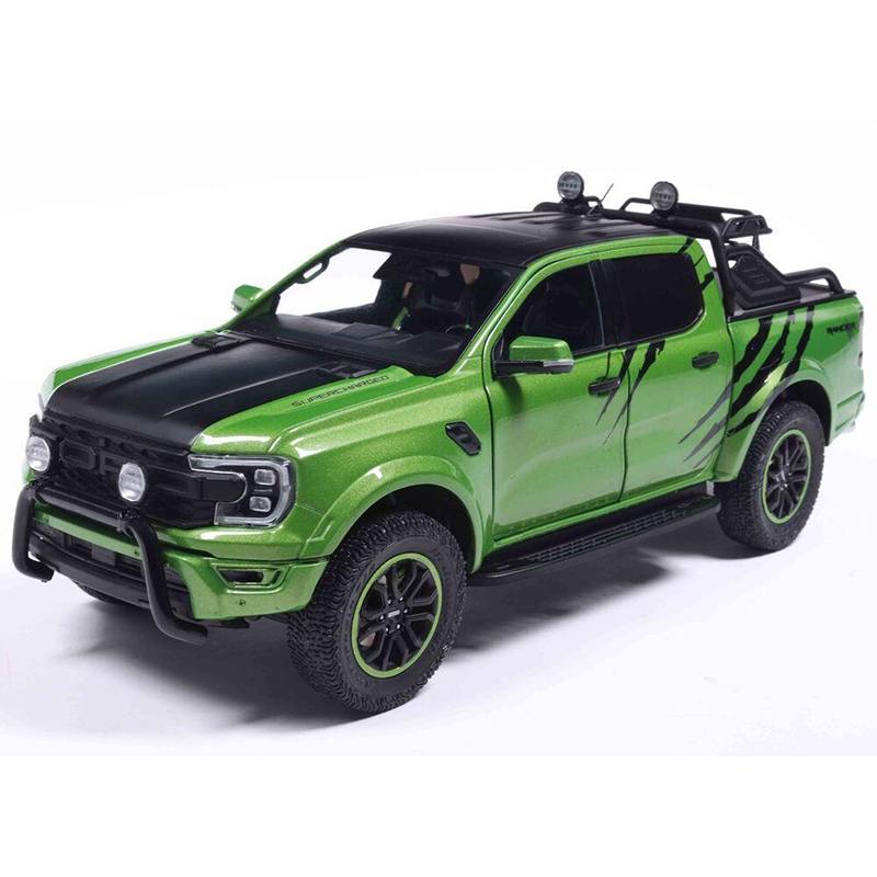 Solido - Coche a escala Ford Ranger Raptor Green 2024 1:18