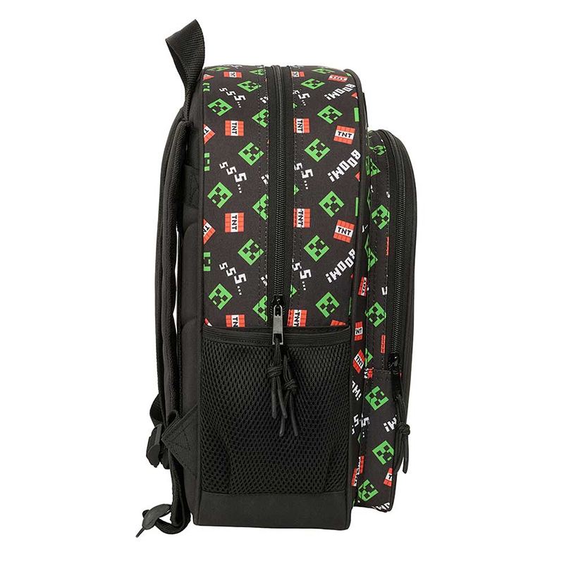 Minecraft Mochila Junior Adaptable a Carro 38cm - Imagen 2