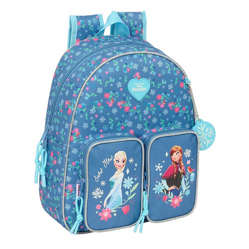 Frozen Mochila Infantil con Bolsillos Adaptable a Carro 34cm