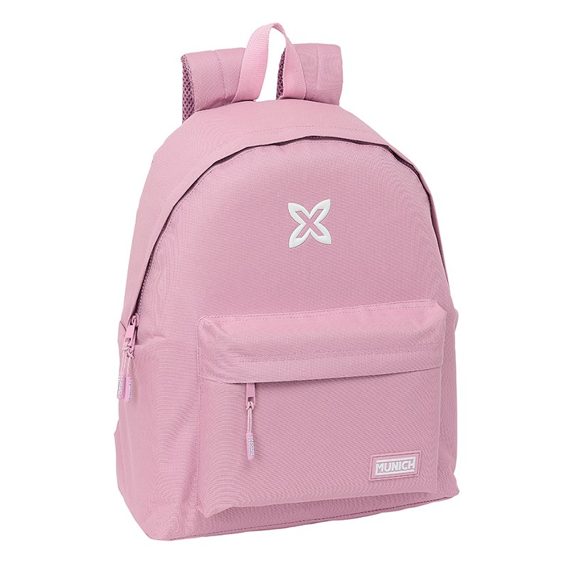 Mochila Munich Basic Rosa 42cm
