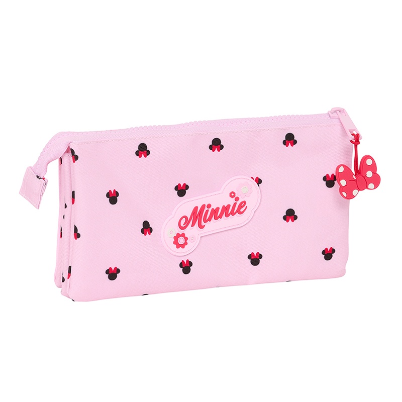 Minnie Mouse Estuche Portatodo triple Naive - Imagen 1