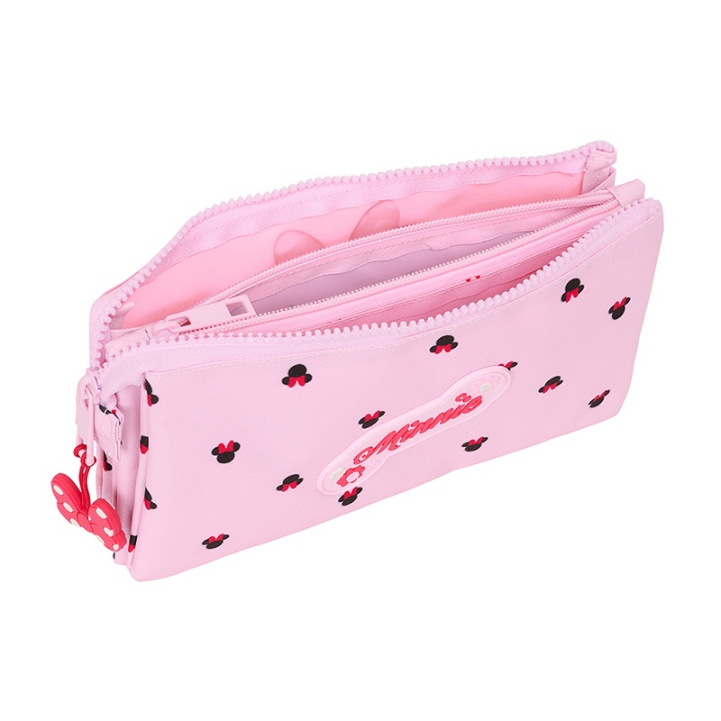 Minnie Mouse Estuche Portatodo triple Naive - Imagen 2