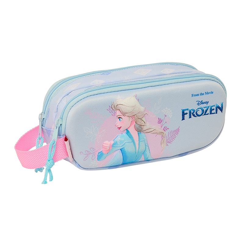 Frozen Estuche Doble 3D 21cm