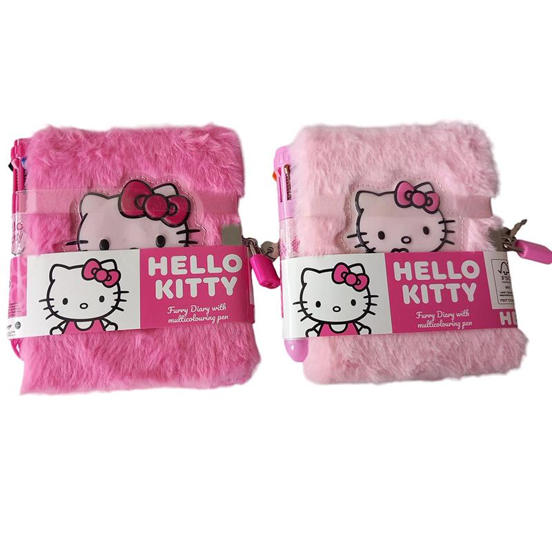 Hello Kitty Fluffy Libreta con Bolígrafo - Imagen 1