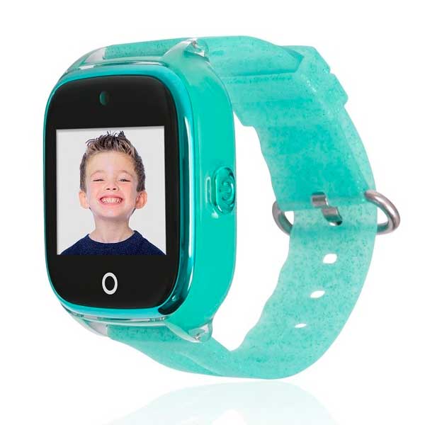 Save Family Reloj Infantil GPS Superior Verde Glitter