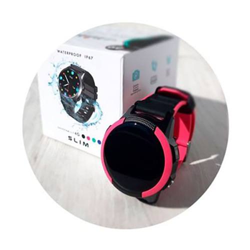 Reloj Slim GPS y Llamada Color Rosa - Imatge 