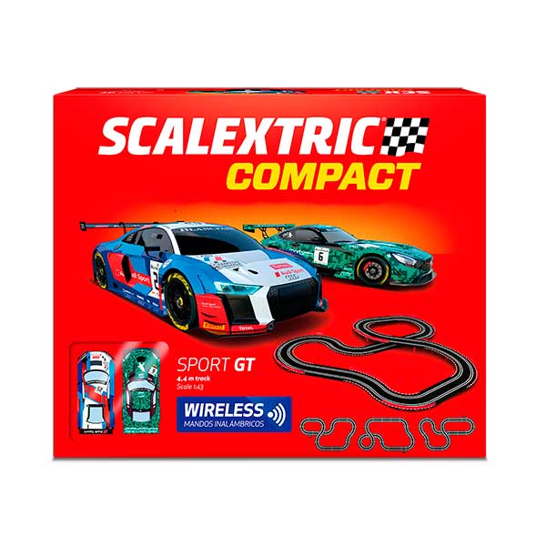 Scalextric Compact Circuito Sport GT Wireless - Imagem 1